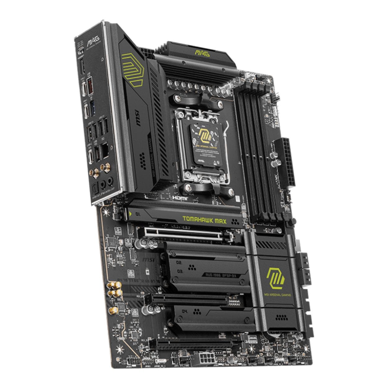 MSI MAG B850 TOMAHAWK MAX Wi-Fi AMD Socket AM5 AI-Ready ATX