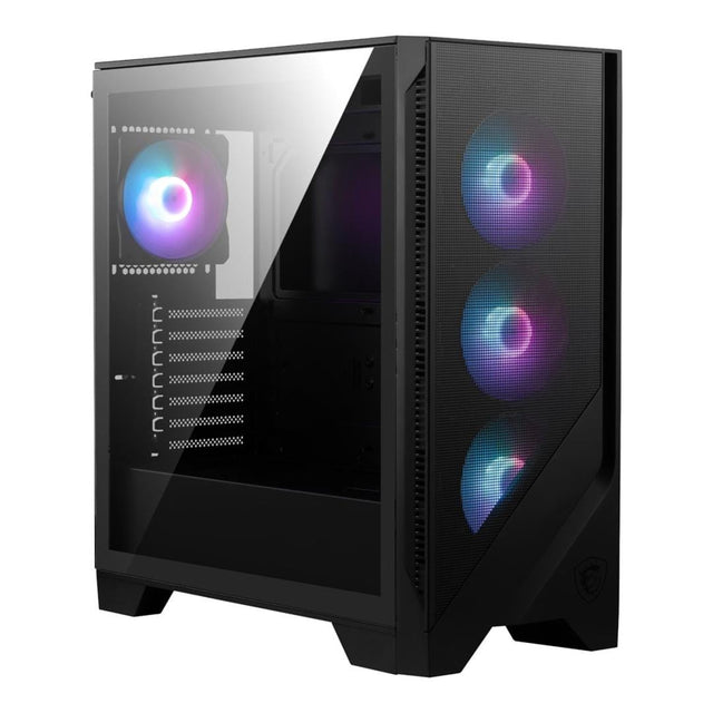 MSI MAG Forge 320R Airflow ATX Mid Tower Gaming PC Case Black