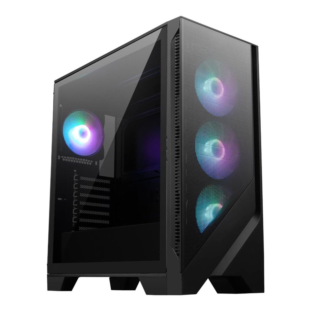 MSI MAG Forge 321R Airflow Midi Tower PC Case Black