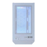 MSI MAG Forge M100R White ARGB Tempered Glass Steel Micro-ATX Mid-Tower PC Case White