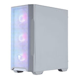 MSI MAG Forge M100R White ARGB Tempered Glass Steel Micro-ATX Mid-Tower PC Case White
