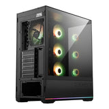 MSI MAG PANO 110R PZ ARGB Tempered Glass Steel ATX Mid-Tower PC Case Black