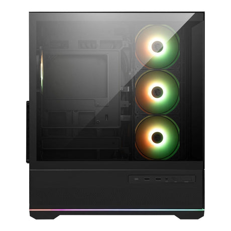 MSI MAG PANO 110R PZ ARGB Tempered Glass Steel ATX Mid-Tower PC Case Black