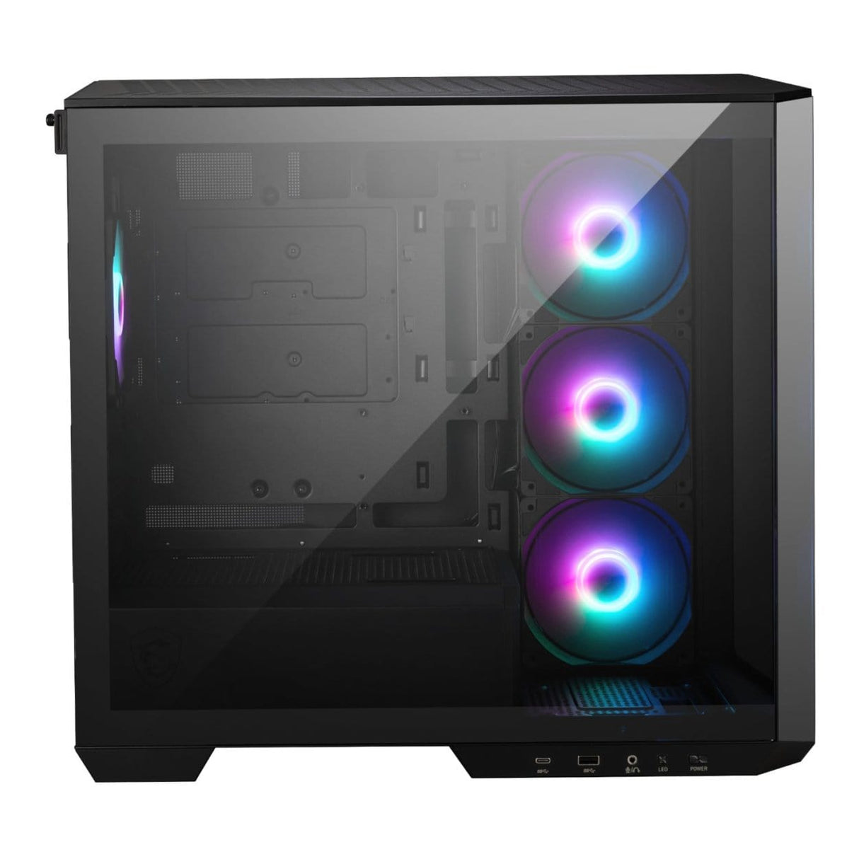 MSI MAG PANO M100R PZ Micro Tower PC Case Black