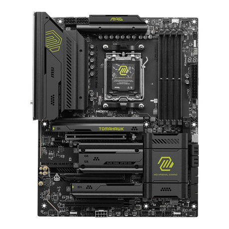 MSI MAG X870E Tomahawk Wi-Fi AMD Socket AM5 ATX Motherboard