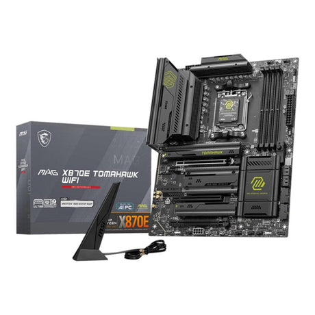 MSI MAG X870E Tomahawk Wi-Fi AMD Socket AM5 ATX Motherboard