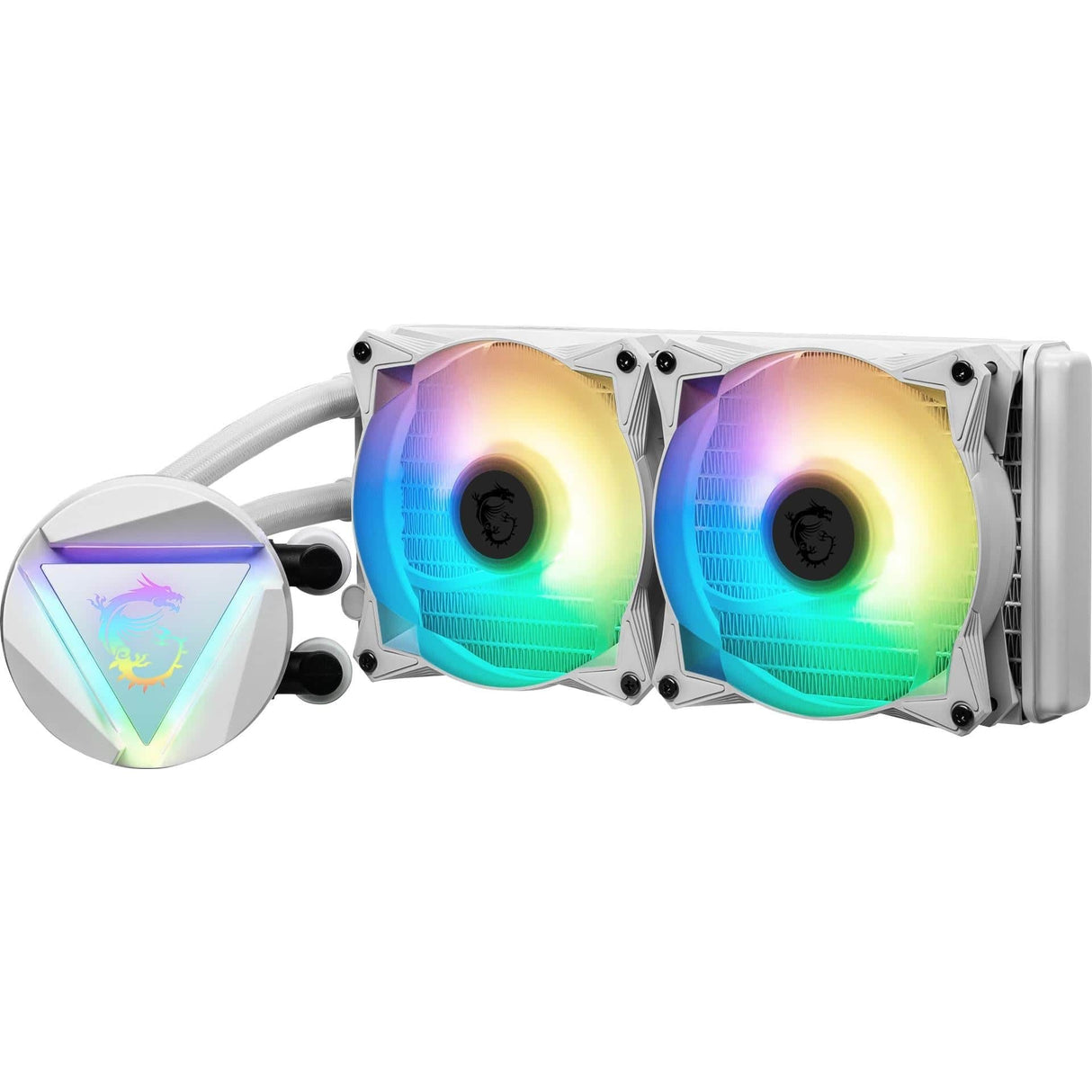 MSI MAG CoreLiquid 240R V2 ARGB CPU Liquid Cooler - White MAGCORELIQUID240RV2-W
