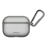 MAGEASY Roam Case for AirPods Pro 3 Translucent Grey MAPAP3174RT25