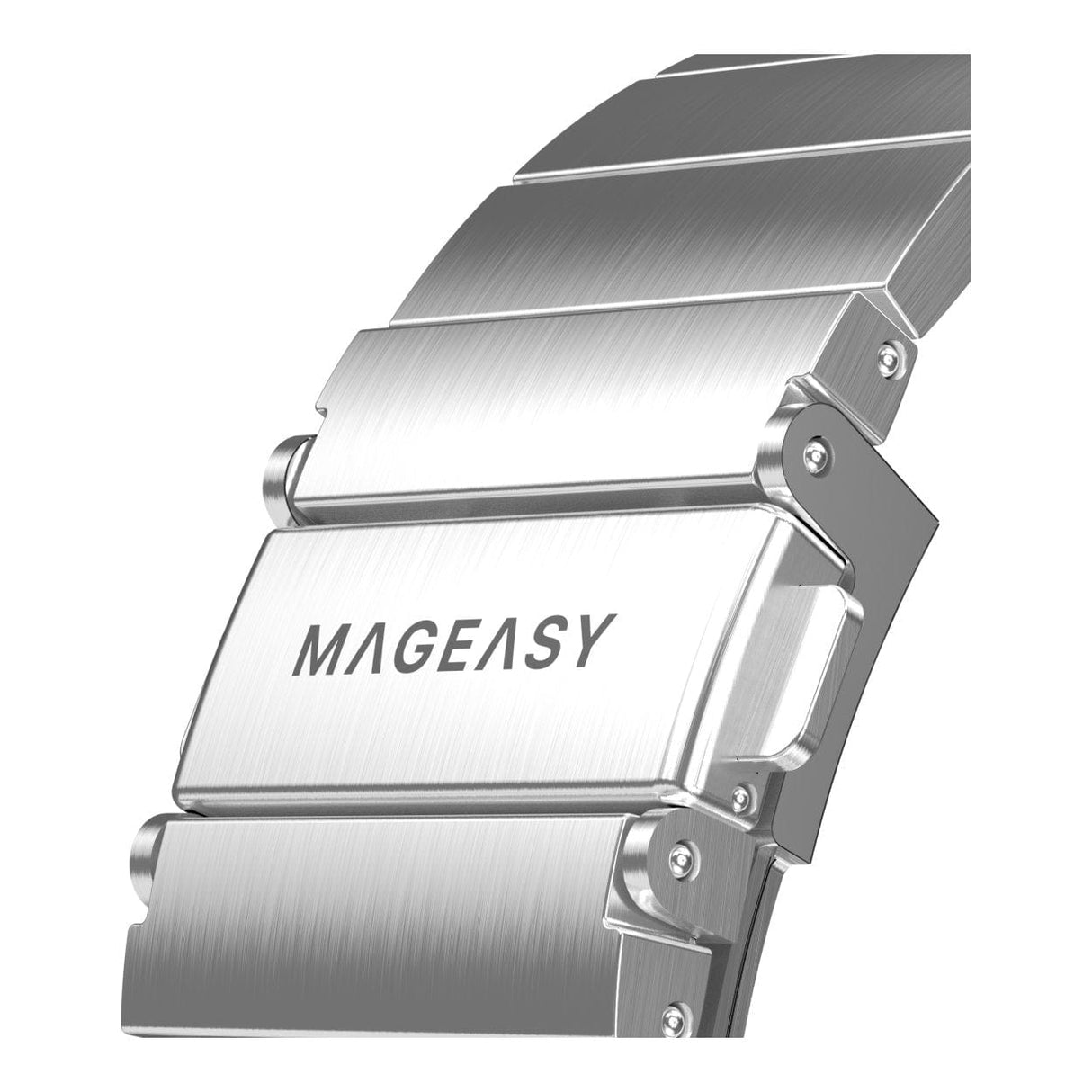 MagEasy Maestro 45mm Stainless Steel Band for Apple Watch Silver MAW245034SV22