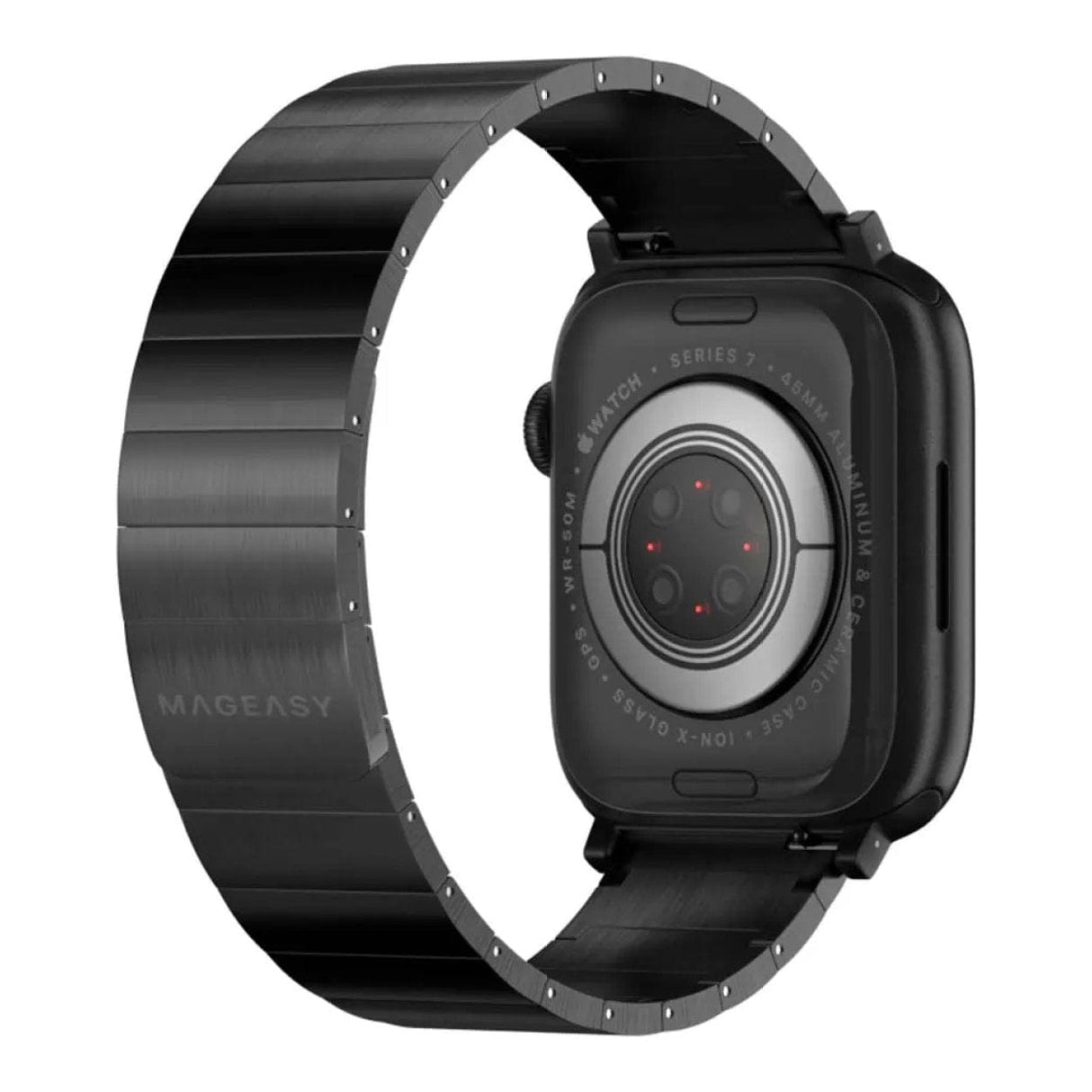 MagEasy Maestro M 49mm Magnetic Stainless Steel Band for Apple Watch Black MAW245044BK22