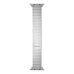 MagEasy Maestro M 49mm Magnetic Stainless Steel Band for Apple Watch Silver MAW245044SV22