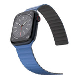 SwitchEasy 45mm Skin Silicone Magnetic Watch Band for Apple Watch Blue MAW459078BL23