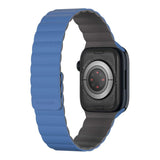 SwitchEasy 45mm Skin Silicone Magnetic Watch Band for Apple Watch Blue MAW459078BL23