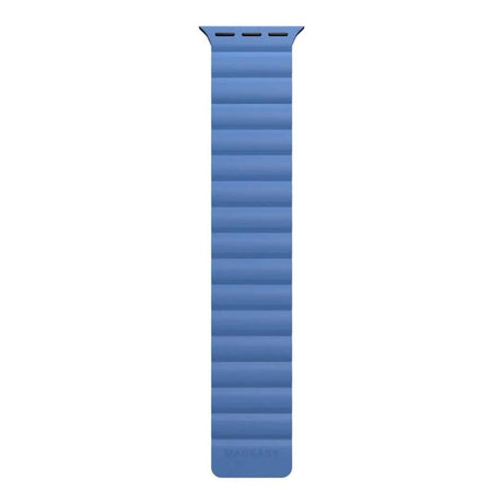 SwitchEasy 45mm Skin Silicone Magnetic Watch Band for Apple Watch Blue MAW459078BL23