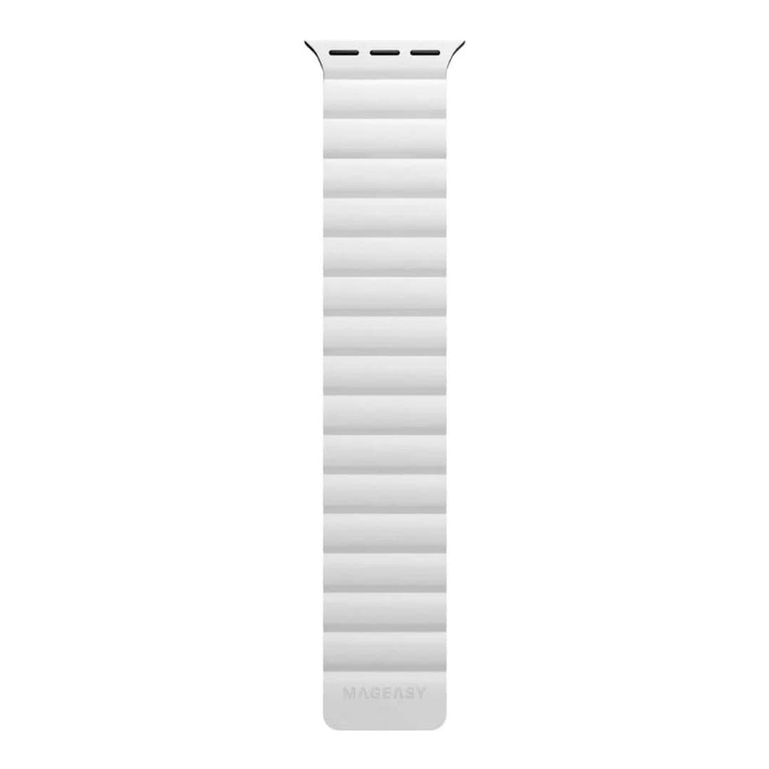 SwitchEasy 45mm Skin Silicone Magnetic Watch Band for Apple Watch Skywriting MAW459078SY23