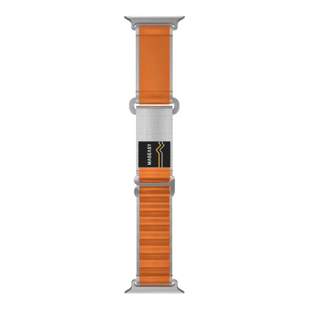 SwitchEasy 49mm Active Sport G-hook Watch Loop for Apple Watch Orange MAW459160OR23
