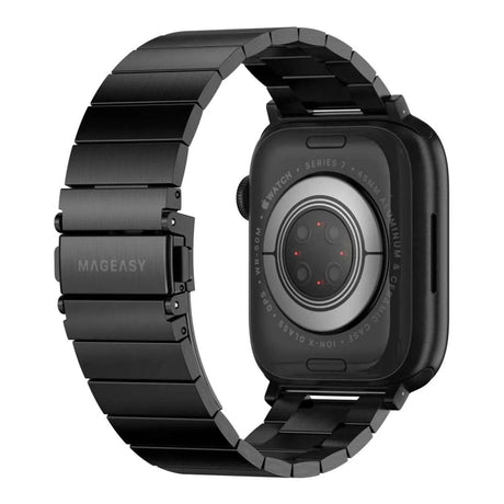 MagEasy Maestro 42mm Stainless Steel Band for Apple Watch Black MAW801034BK22