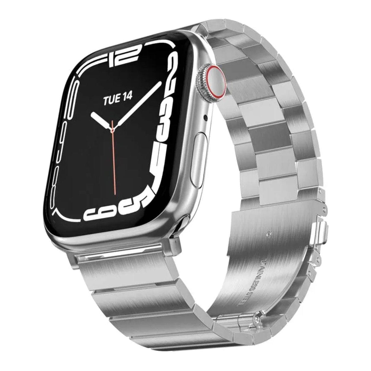 MagEasy Maestro 42mm Stainless Steel Band for Apple Watch Silver MAW801034SV22