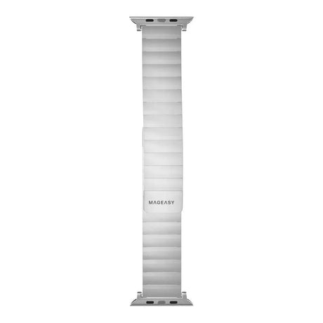 MagEasy Maestro M 41mm Magnetic Stainless Steel Band for Apple Watch Silver MAW801044SV22