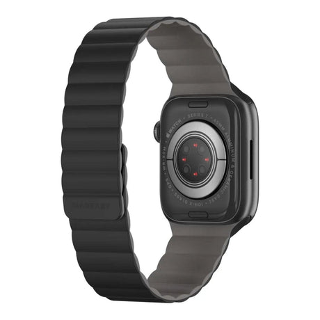 SwitchEasy 41mm Skin Silicone Magnetic Watch Band for Apple Watch Black MAW801078BK22