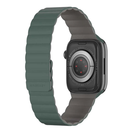 SwitchEasy 41mm Skin Silicone Magnetic Watch Band for Apple Watch Pine Green MAW801078PG22