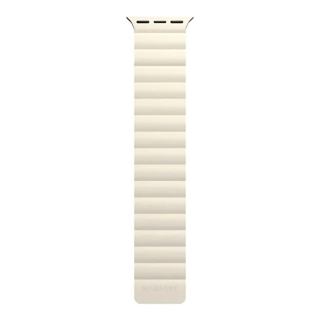 SwitchEasy 41mm Skin Silicone Magnetic Watch Band for Apple Watch Starlight MAW801078SI22