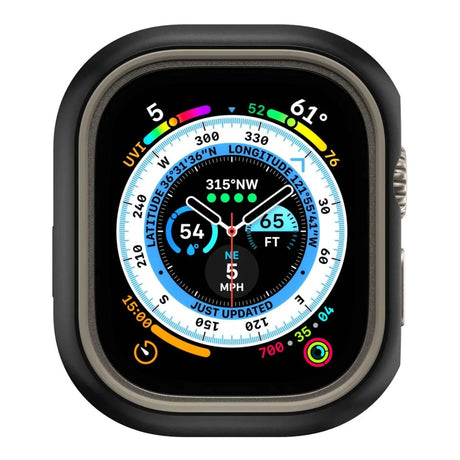 SwitchEasy Odyssey Ultra 49mm Aluminum Apple Watch Case - Black MAWU49007DB22