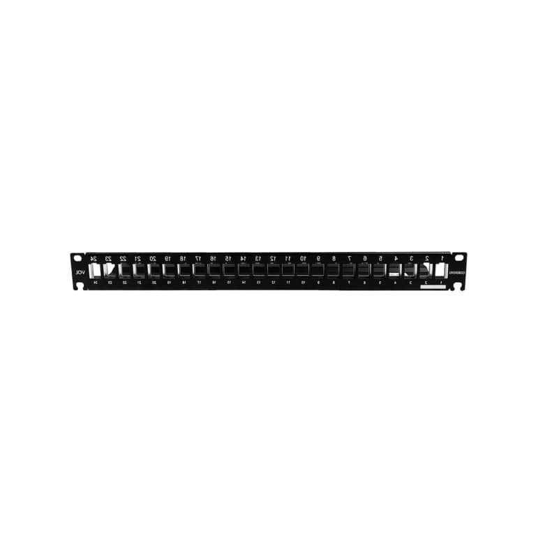 Corning 19-inch 1U Everon Copper VOL Patch Panel MAXCSV-02408-C001