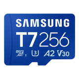 Samsung T7 256GB UHS-I Class U3 microSDXC Memory Card MB-MB256T/WW