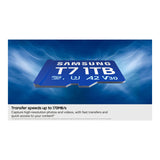 Samsung T7 512GB UHS-I Class U3 microSDXC Memory Card MB-MB512T/WW