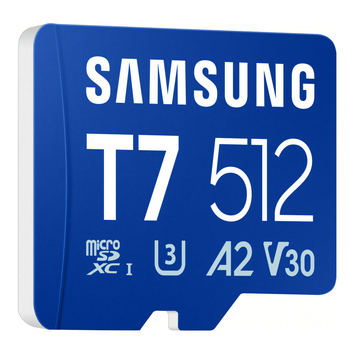 Samsung T7 512GB UHS-I Class U3 microSDXC Memory Card MB-MB512T/WW