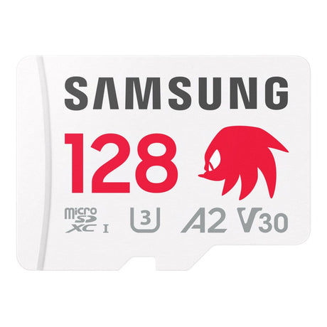 Samsung Pro Plus Sonic the Hedgehog Memory Card 128GB MicroSDXC UHS-I Class 10 MB-MD128SA/LC1