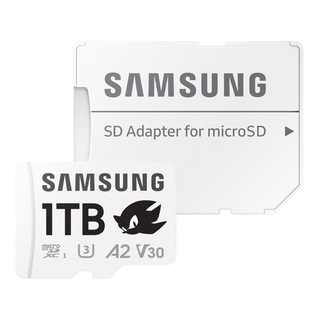 Samsung Pro Plus Sonic the Hedgehog Memory Card 1TB MicroSDXC UHS-I Class 10 MB-MD1T0SA/LC1