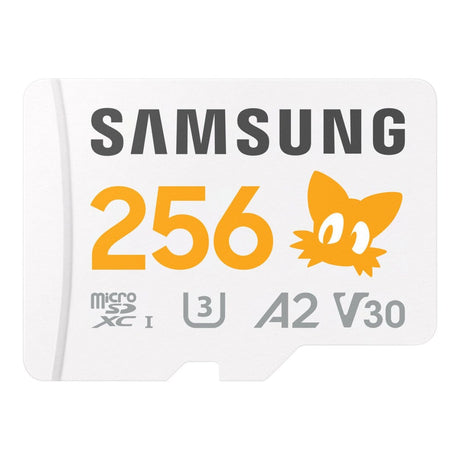 Samsung Pro Plus Sonic the Hedgehog Memory Card 256GB MicroSDXC UHS-I Class 10 MB-MD256SA/LC1