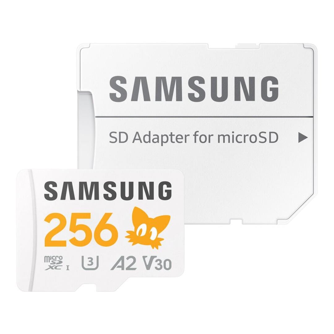 Samsung Pro Plus Sonic the Hedgehog Memory Card 256GB MicroSDXC UHS-I Class 10 MB-MD256SA/LC1