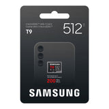 Samsung T9 512GB UHS-I Class U3 microSDXC Memory Card MB-MH512T/WW