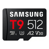Samsung T9 512GB UHS-I Class U3 microSDXC Memory Card MB-MH512T/WW