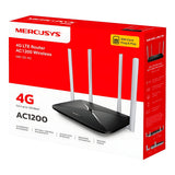 Mercusys MB135-4G AC1200 4G LTE Wireless Router - Dual Band 2.4GHz and 5GHz Gigabit Ethernet