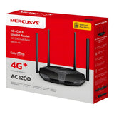Mercusys MB235-4G AC1200 Wireless Router - Dual Band 2.4GHz and 5GHz Gigabit Ethernet