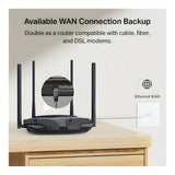Mercusys MB235-4G AC1200 Wireless Router - Dual Band 2.4GHz and 5GHz Gigabit Ethernet