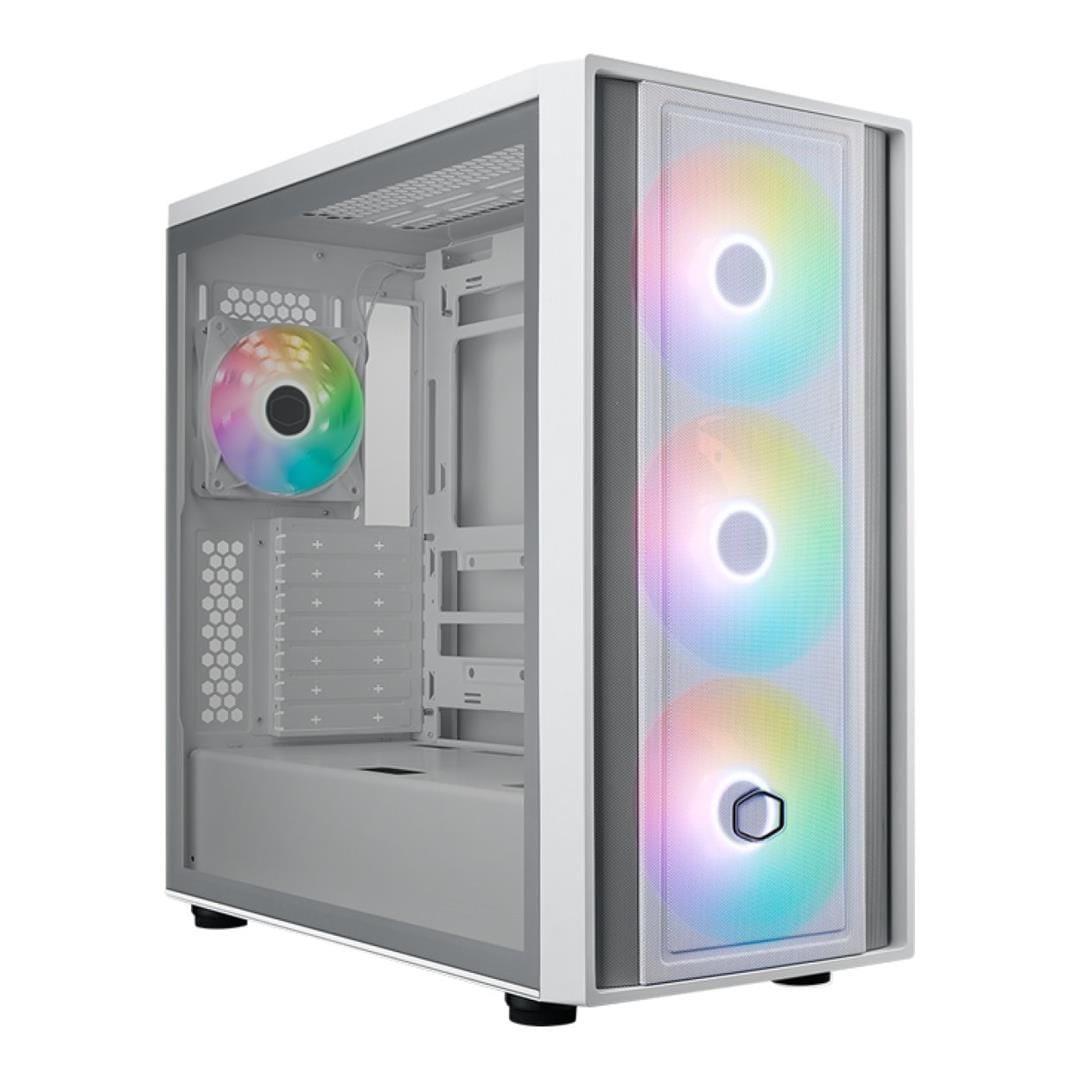 Cooler Master MasterBox 600 Micro ATX PC Case White MB600-WGNN-S00