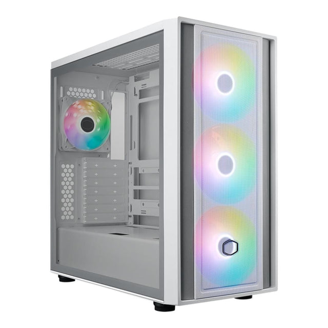 Cooler Master MasterBox 600 Micro ATX PC Case White MB600-WGNN-S00