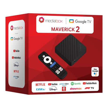 Mediabox 4K Maverick 2 Streaming Media Player MBX-MAV-02