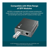 TP-Link Omada MC220L Gigabit SFP Media Converter