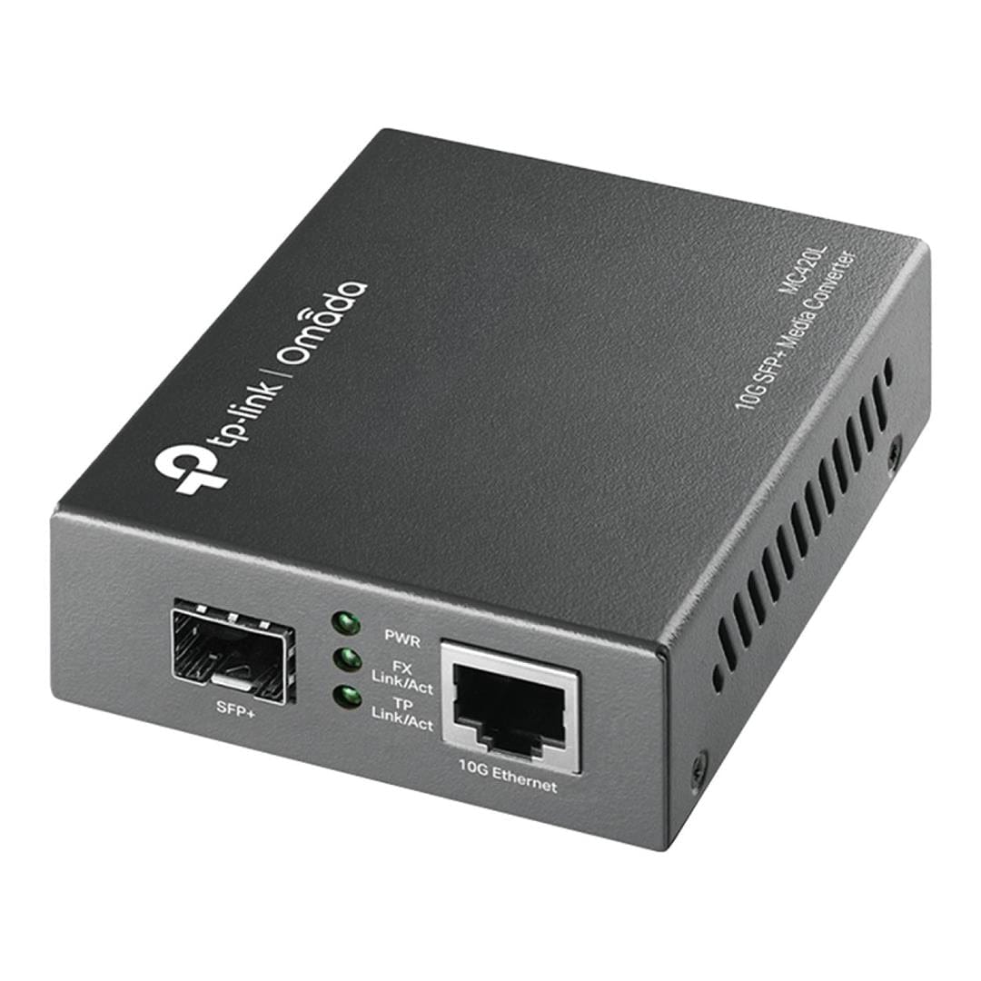 TP-Link Omada MC420L 10G Multi-Gigabit SFP+ Media Converter