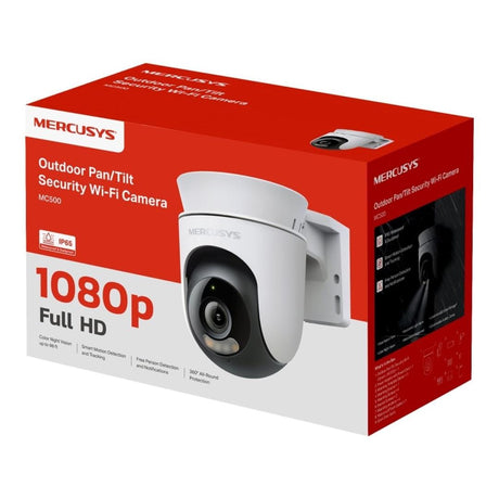 Mercusys MC500 2MP 4mm Wi-Fi Pan/Tilt Security Camera
