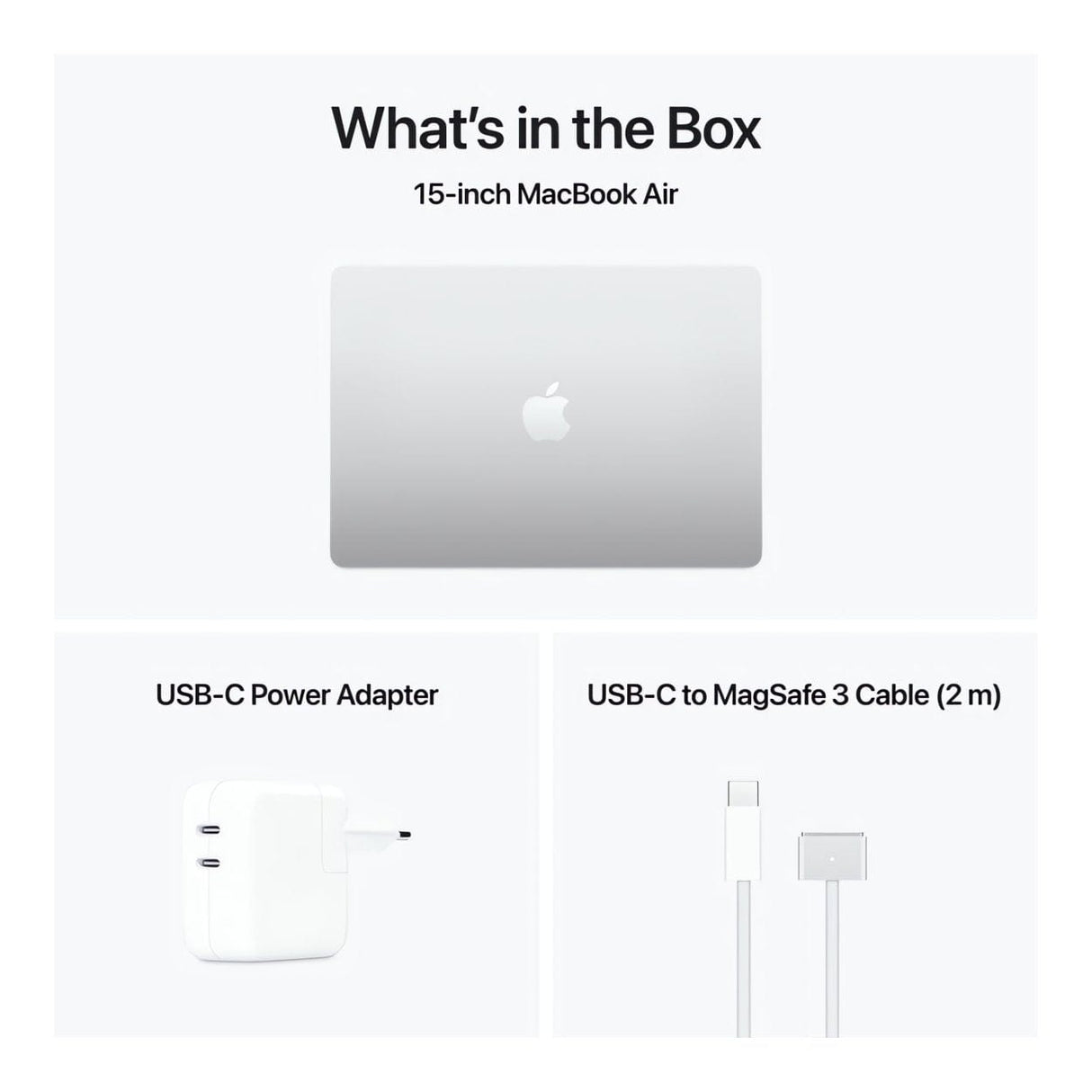Apple MacBook Air 15.3-inch Retina Laptop - Apple M4 512GB SSD 24GB RAM macOS Silver