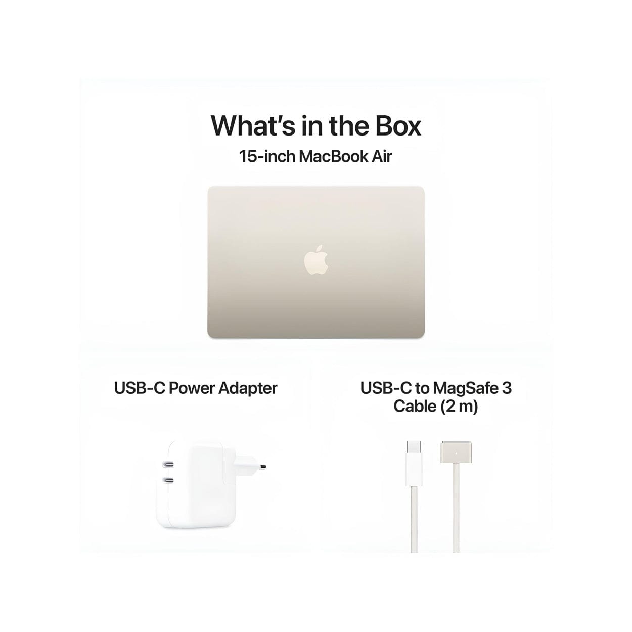 Apple MacBook Air 15.3-inch Retina Laptop - Apple M3 512GB SSD