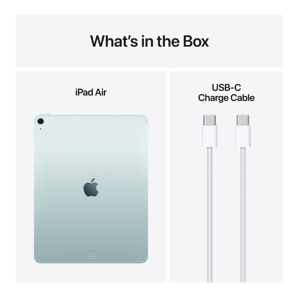 Apple iPad Air 13-inch Tablet - Apple M3 128GB ROM 8GB RAM Wi-Fi 5G iPadOS 18 Blue MCJ24QA/A