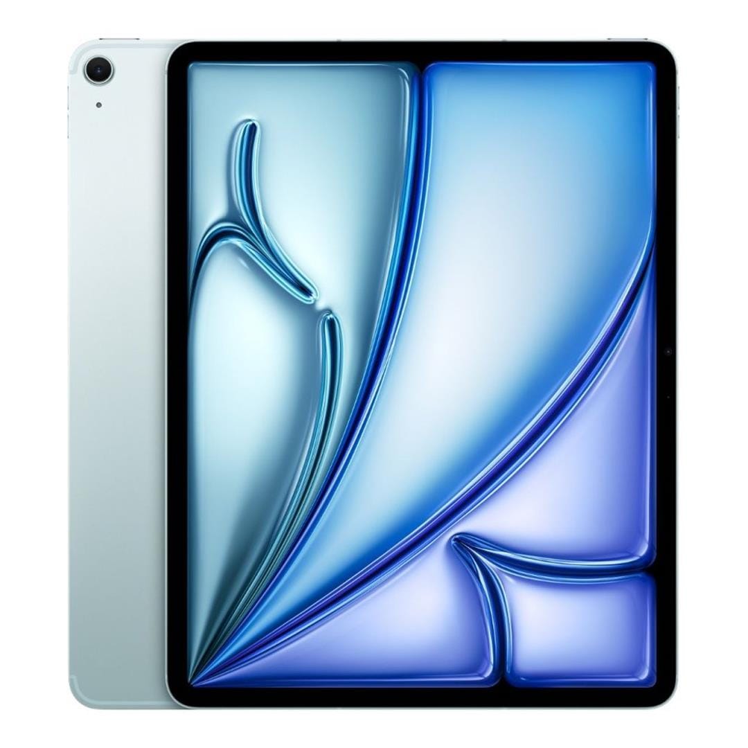 Apple iPad Air 13-inch Tablet - Apple M3 128GB ROM 8GB RAM Wi-Fi 5G iPadOS 18 Blue MCJ24QA/A